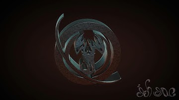 3d Scorpion Logo - use by element 3d in after effects