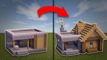 Minecraft: How To Remodel A Village Blacksmith