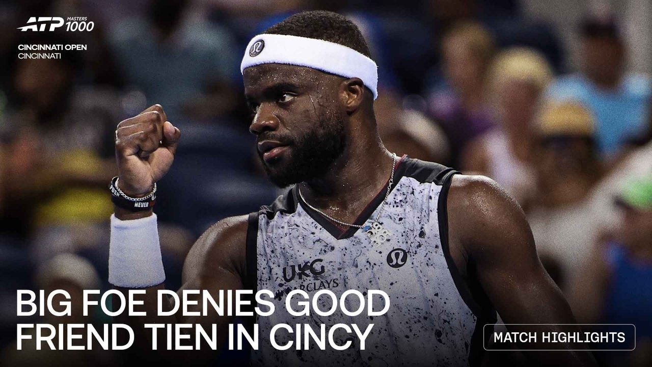 Frances Tiafoe vs Learner Tien Highlights | 2026 Cincinnati Open Round Three