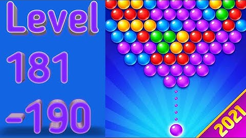 Bubbles Shooter- Bubble Shooter Legend Level 181 182 183 184 185 186 till 190 Walkthrough Free game