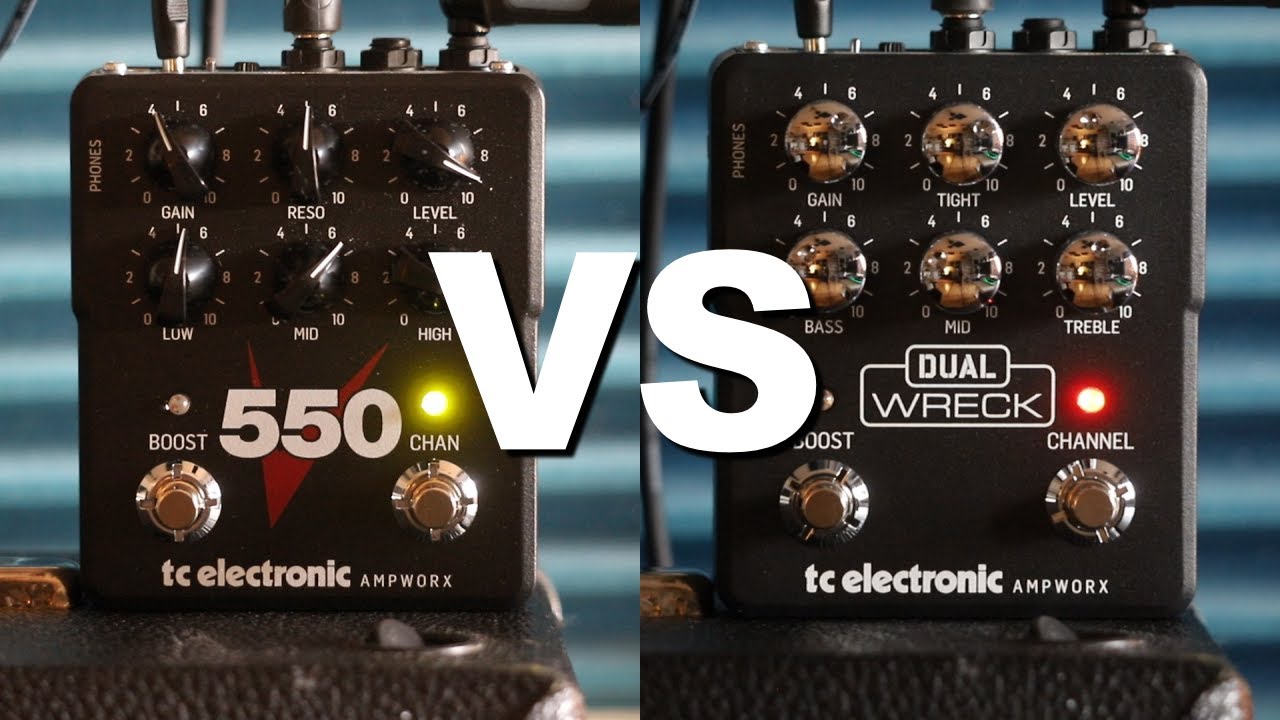 TC Electronic V550 vs. Dual Wreck (Cab Sim)