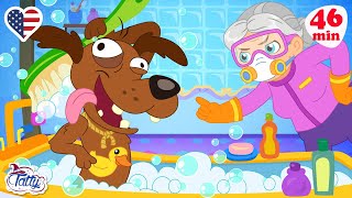 Bubble Trouble: Chewbarka's Bath Adventure  Dog Cartoon for kids