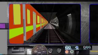 Openbve Serie 5000 Metro Madrid - Servicio A.. Mexico Presto Metro To Linea 12