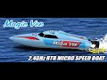 Joysway 8106V6 Magic Vee V6 2 4GHz RTR micro RC toy boat speed boat Deep V 20kmh with self righting