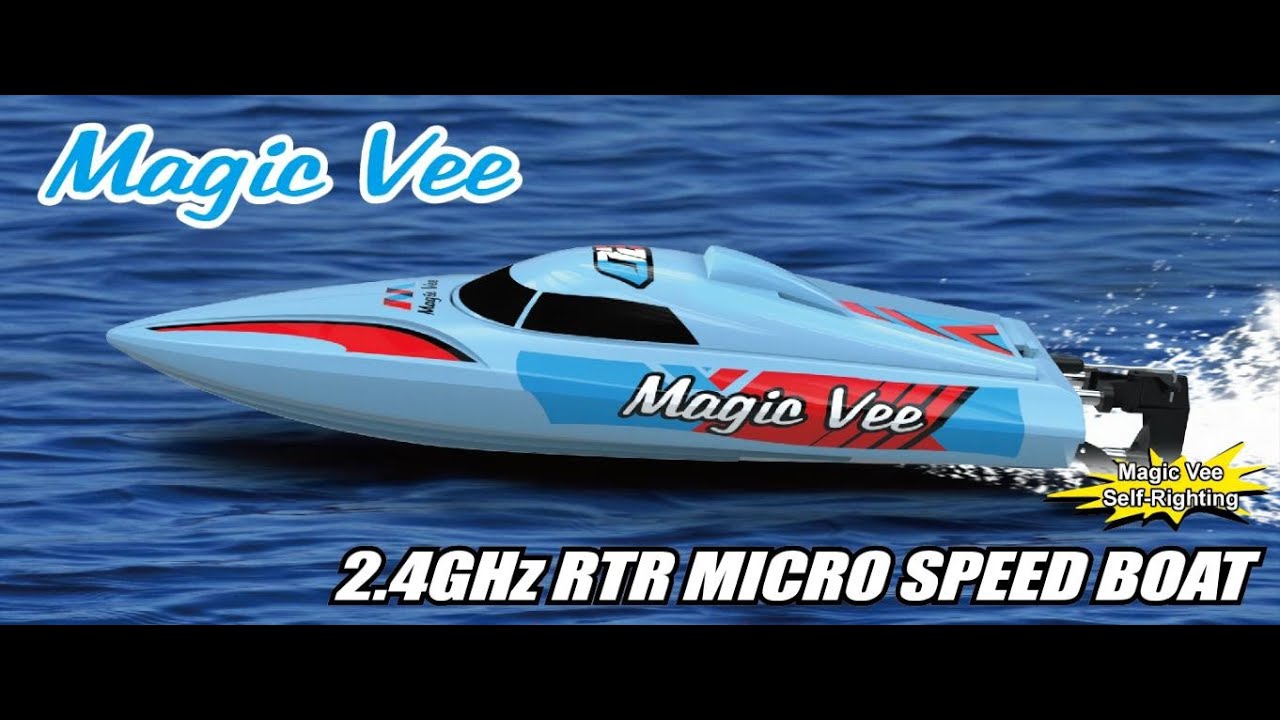 Joysway 8106V6 Magic Vee V6 2 4GHz RTR micro RC toy boat speed