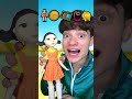 Pink gummy food, eating challenge #squidgamchallenge #emoji #popit #rainbowfriends