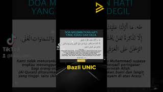 Doa Melembutkan Hati Yang Keras dan Degil #bazlichannel #bazliunic