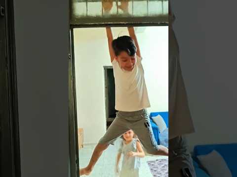 فاطمة علقت محمد فوق عملت فيوا مقلب خطير وقع وتكسر جسمو  