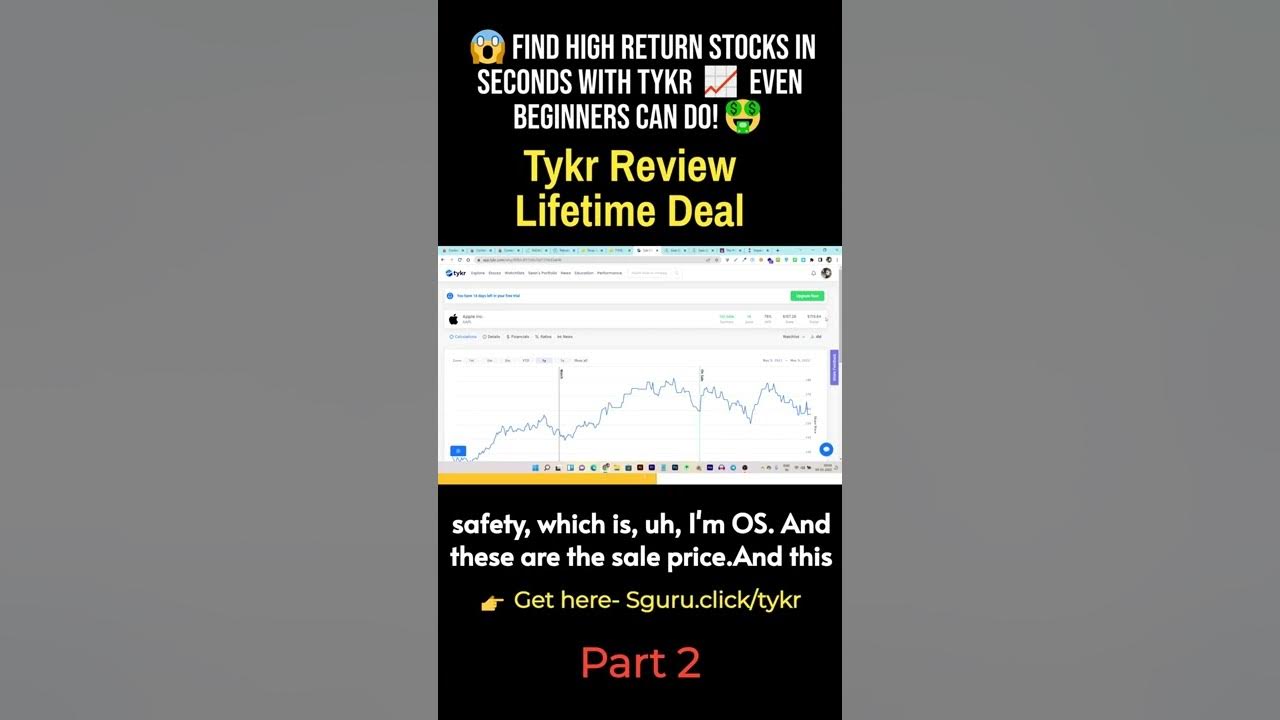 Tykr Lifetime Deal Review: Unbeatable Investment Tool Insights