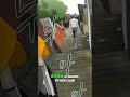 Kid Escapes Motorcycle Gang After Brutal Stair Chase! #shorts