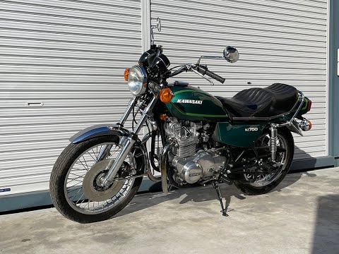 1978 Kawasaki KZ750 Twin - YouTube