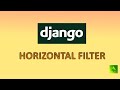 Filter Horizontal in a Custom Django Template — Full Tutorial