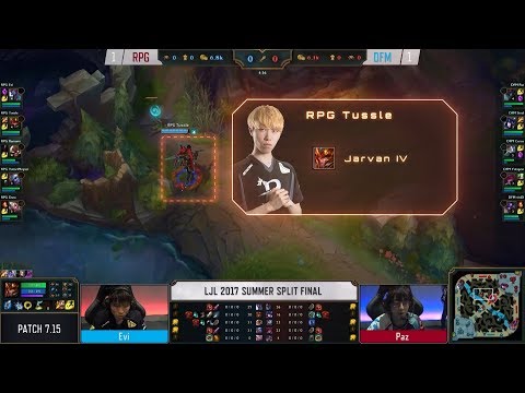 【LJL G TUNE FIVE】LJL2017 スーパープレイBest 5 Summer Split Round 9～Final  | マウスコンピューター
