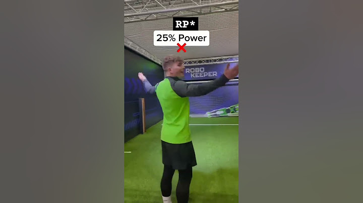 1-100%__Power Challenge Vs Robokeeper😱 #football #challenge #power #bestskils #fyp...