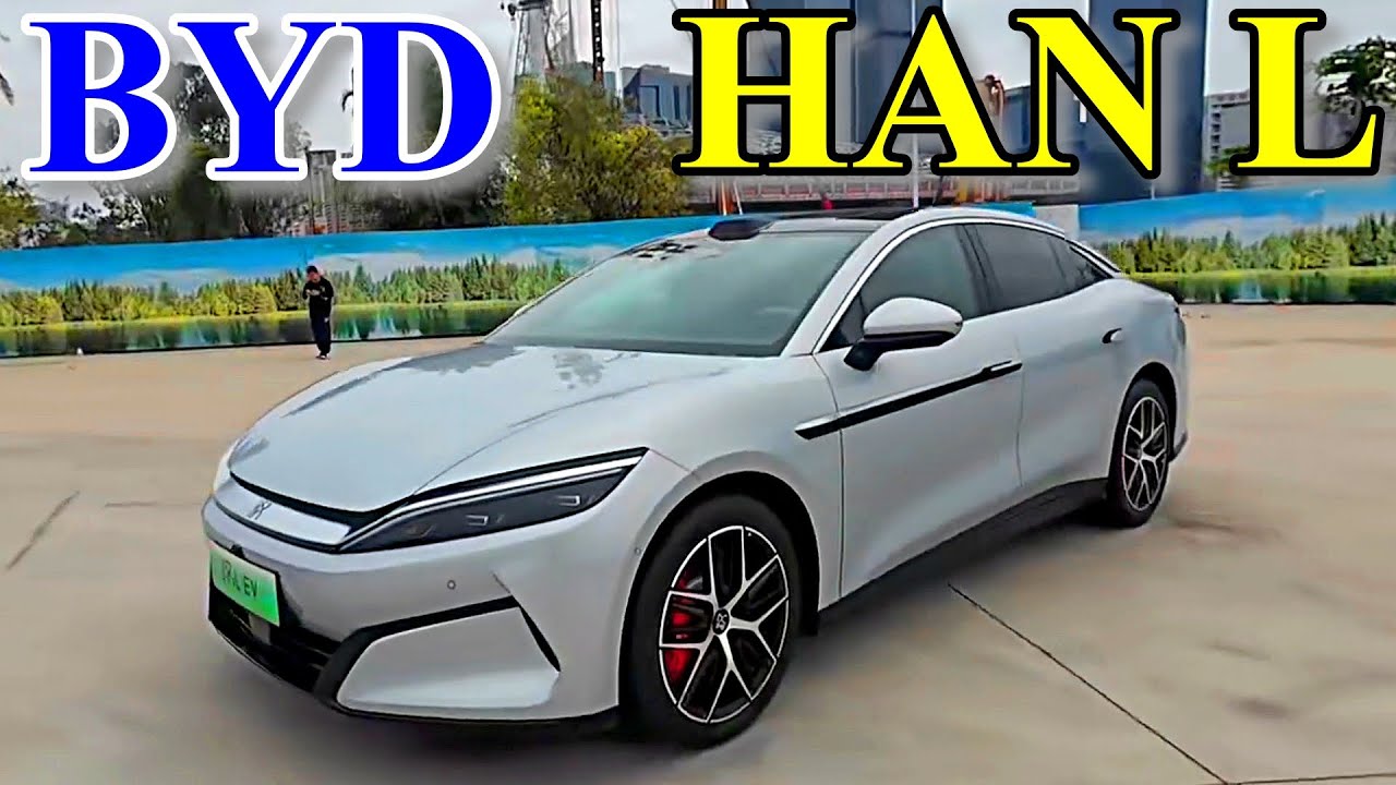 2025 BYD HAN L EV NEW - exterior & interior overview - YouTube