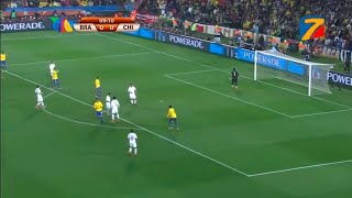 Brasil vs Chile - Copa Del Mundo Sudáfrica 2010 - TV Azteca Deportes (Re-subido)