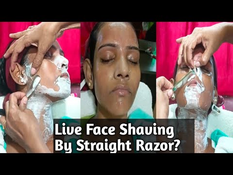Swapna S Life Is Live Face Shaving