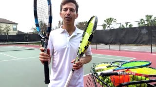 Como Escojar la Mejorar Racqueta de Tenis
