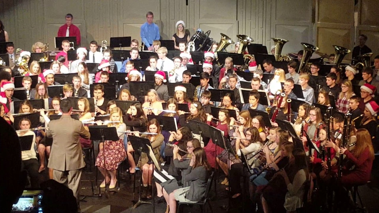 WRHS Band Sleigh Ride YouTube