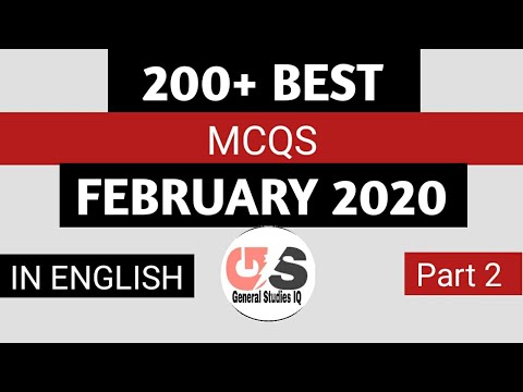 Best 200+ FEBRUARY 2020 Current Affairs in English Part 2