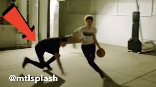 LAMELO BALL BREAKS LONZO BALL'S ANKLES!