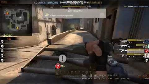 CSGO Mirage funny knife kill at mid