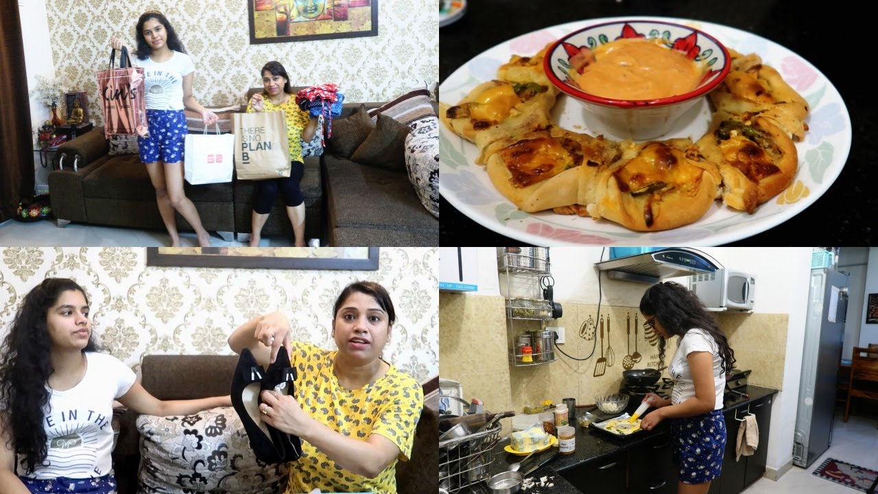 Mall Ka Haul 👠👖👚🛍और  Kashish की  Special Dish 🥟🥮आज तो दिन ही बन गया😃 || Indian Mom Studio