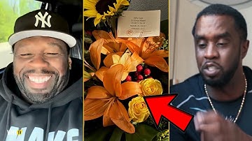Diddy Sending Flowers To 50 Cent From Prison As The Warning ‘50 Cent’s Reaction Is Crazy’
