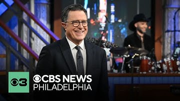 "The Late Show with Stephen Colbert" set to end in May 2026
