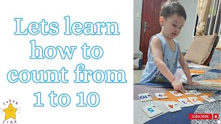 Lets learn how to count from 1 to 10
