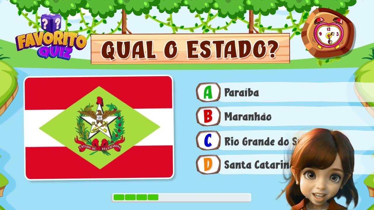 DESAFIO DAS BANDEIRAS 🤓 ESTADOS BRASILEIROS #quiz #quiztime #quizchal