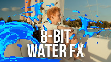 Cartoon 8-Bit Water VFX | Pixel Water Effects for Any Video!