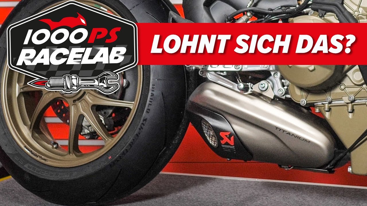 5.000 Euro Akrapovic Auspuff für Ducati Streetfighter V4 | TuneUp Teil 2 | Prüfstand, Montage, Sound