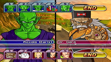 Team Namekians VS Team Androids (COM VS COM) - Dragon Ball Z Budokai Tenkaichi 3 Gamplay 4K 60PFS