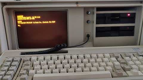 IBM 5155 First Boot in 10 Years