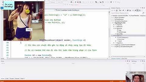 [Khóa Học Lập Trình C#.NET] - Nâng cấp ứng dụng tỏ tình (Video 38/49)