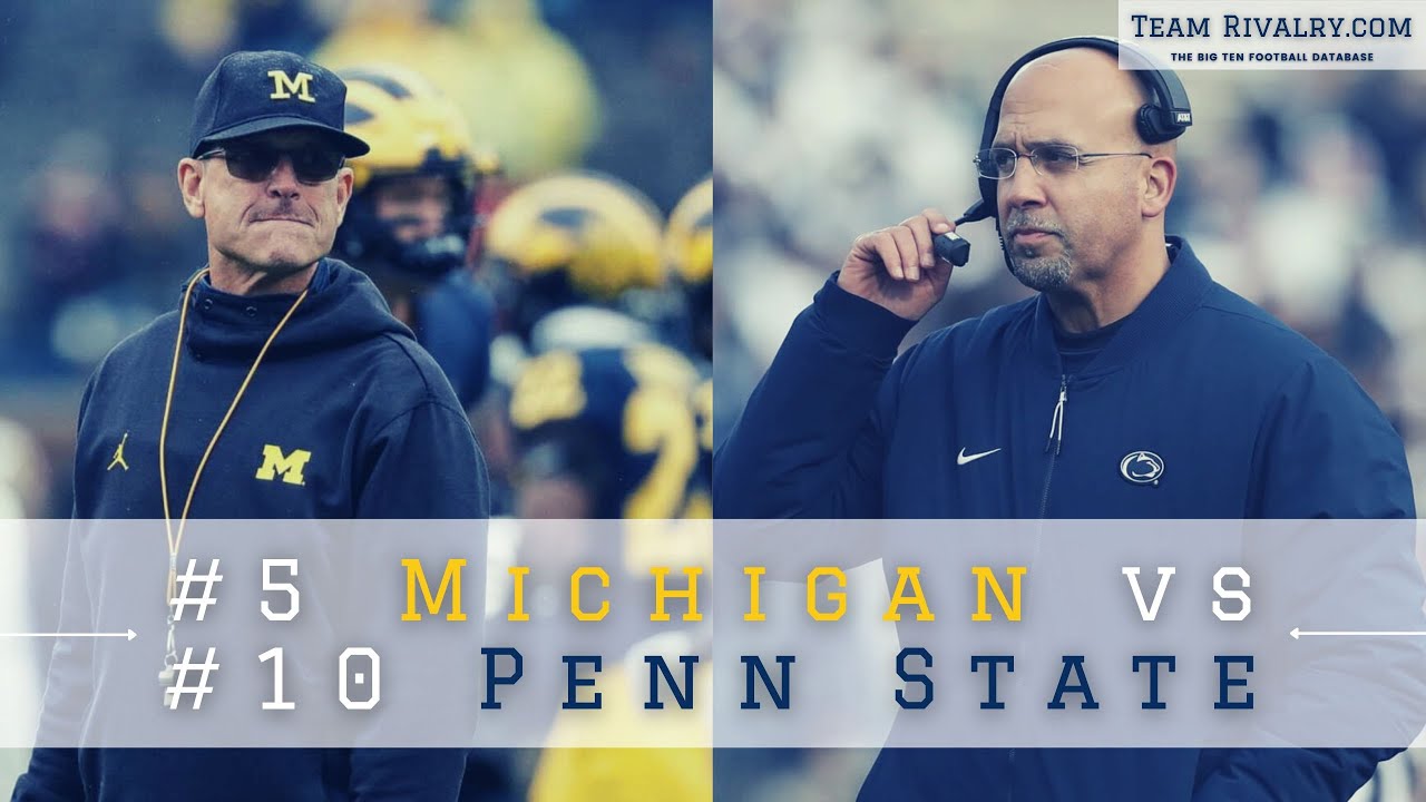 Michigan VS Penn State Preview YouTube
