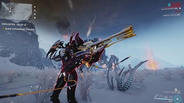WARFRAME EXPLOITER ORB (VALKITTY SOLO)