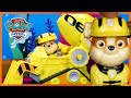 Best Rubble Construction Truck Missions! | PAW Patrol 1 Hour Compilation | Toy Pretend Play for Kids