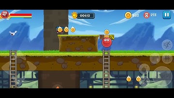 Red Ball 11 Bouncing Adventure Gameplay 4 Levels 31 - 40 ULTRA HD (1080p)