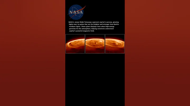 Jupiter’s Auroras Like Never Before! 🌌✨ #shorts #spaceexploration #spacetravel #shortsfeed #science