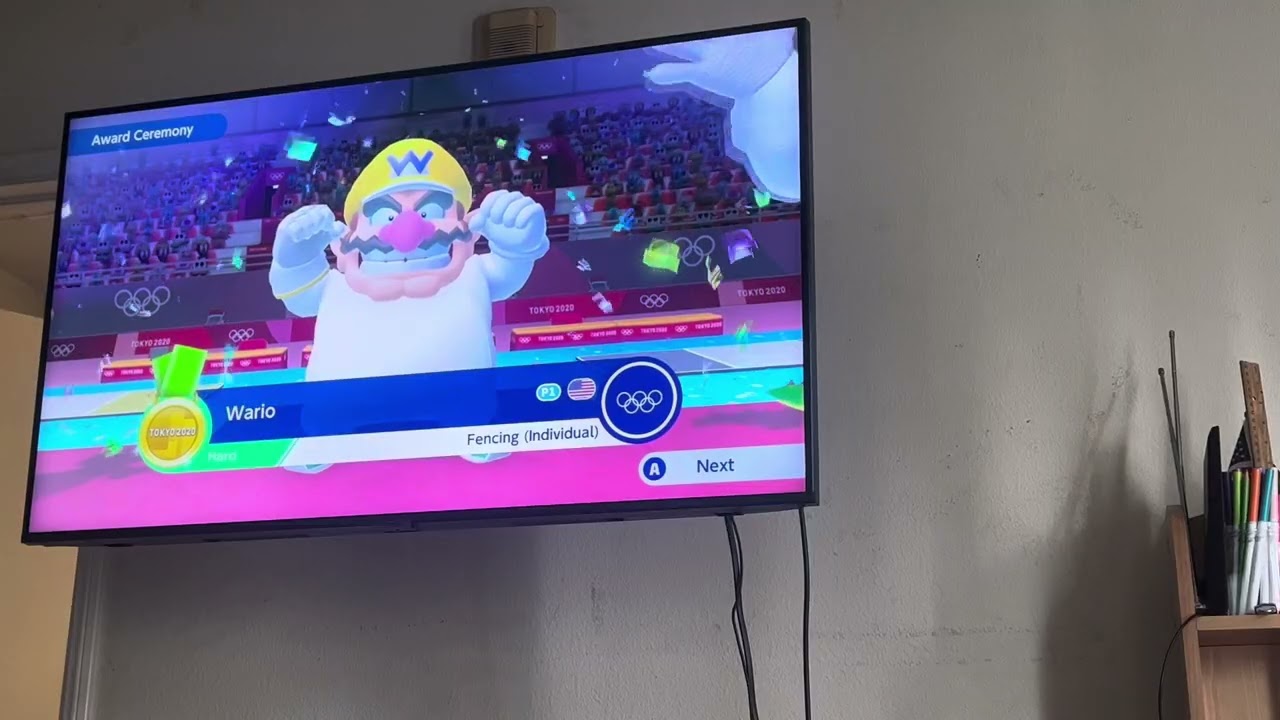 Mario and sonic at the Olympic Games Tokyo 2020￼