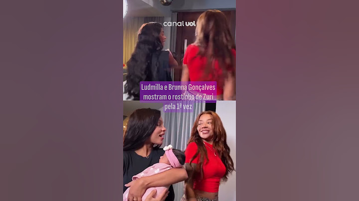 Ludmilla e Brunna Gonçalves mostram o rosto da filha, Zuri, pela primeira vez; veja vídeo