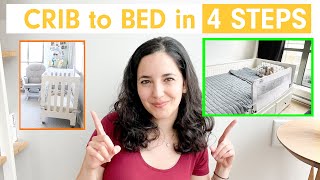 TODDLER TRANSITION FROM CRIB TO BED | BEST TIPS