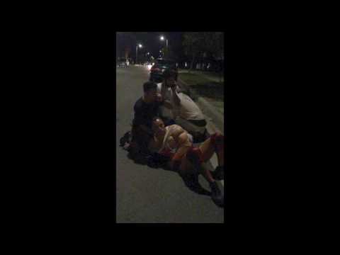 LA Firefighter Chokes and Injures Unarmed Man – Video 5 of 6