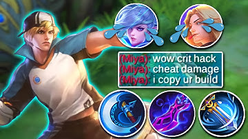 THIS BUILD TOTALLY DESTROYED ENEMY! CRITICAL HACK BUILD! | CLINT BEST 1 SHOT 1 KILL BUILD! - MLBB
