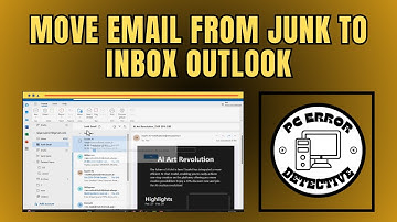 Hoe u e-mail van ongewenste e-mail naar de inbox van Outlook verplaatst - Stapsgewijze handleidin...