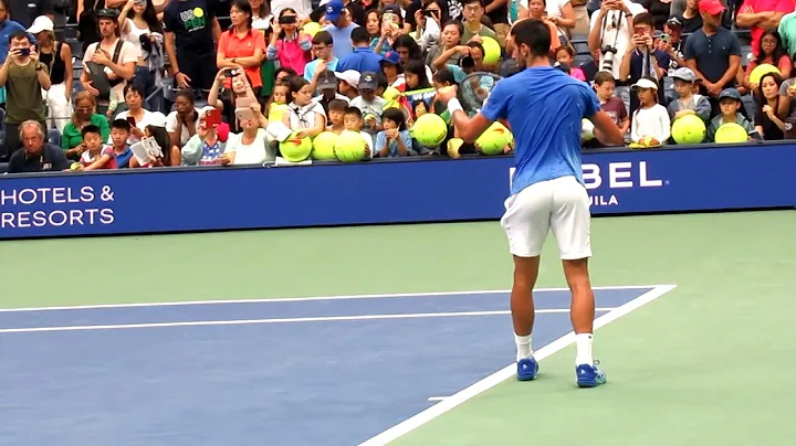 Novak Djokovic Serve Technique [Slow Motion]