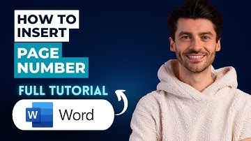 How to Insert Page Number in Microsoft Word [2025 Guide]
