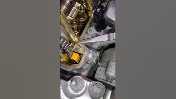 Found the rattle noise upon start up! #automobile #mechanic